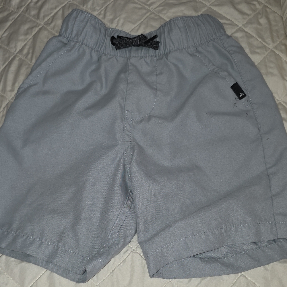 Quiksilver Light Gray Amphibian Shorts Boys Size 3T (Katie #4)